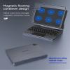 doqo Keyboard Case for ipad pro 11 inch 4th-2022/3rd-2021/2nd-2020/1st-2018 gen, ipad Air 10.9inch 5th/4th gen,Metal Keyboard Case with Multi-Touchpad,Floating Cantilever Stand view 4
