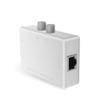 Pasotim Mini 2 Port RJ45 RJ-45 Network Network Box Switcher 2 Way Port Sharing Switch Adapter HUB, White, 500079957 view 2