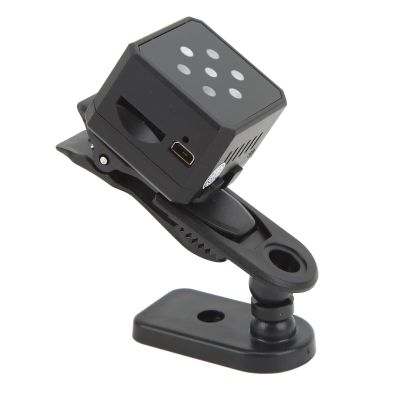 Mini Body Camera 480P, Body Worn Camera with Night Vision, Wearable Camera with Clip Wristband, supports AP Hotspot Connection, Multiple Shooting Methods, for Riding, Home, Outdoor