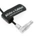 Flexible Power Cable for Tilta 2 Pin Male to RED Komodo Rotatable Right Angle 2 Pin Female Braided Wire 20CM| 8 inches Alvins Cables view 3
