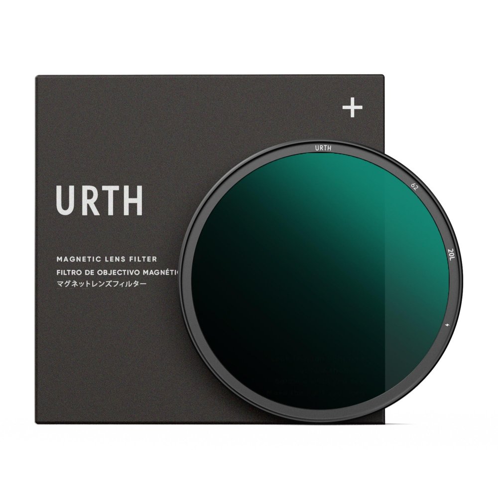 Urth 62mm Magnetic ND1000 (10 Stop) Lens Filter (Plus+) - 20-Layer Nano-Coated, Ultra-Slim Neutral Density Camera Lens Exposure Filter