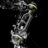 Seafrogs Aluminum Alloy Underwater Extension Arm, 1" Ball to YS Head Adapter, Carbon Fiber Dual Ball Arm for Strobe, Video Light, Diving Tray (4inch-4PCS) view 4