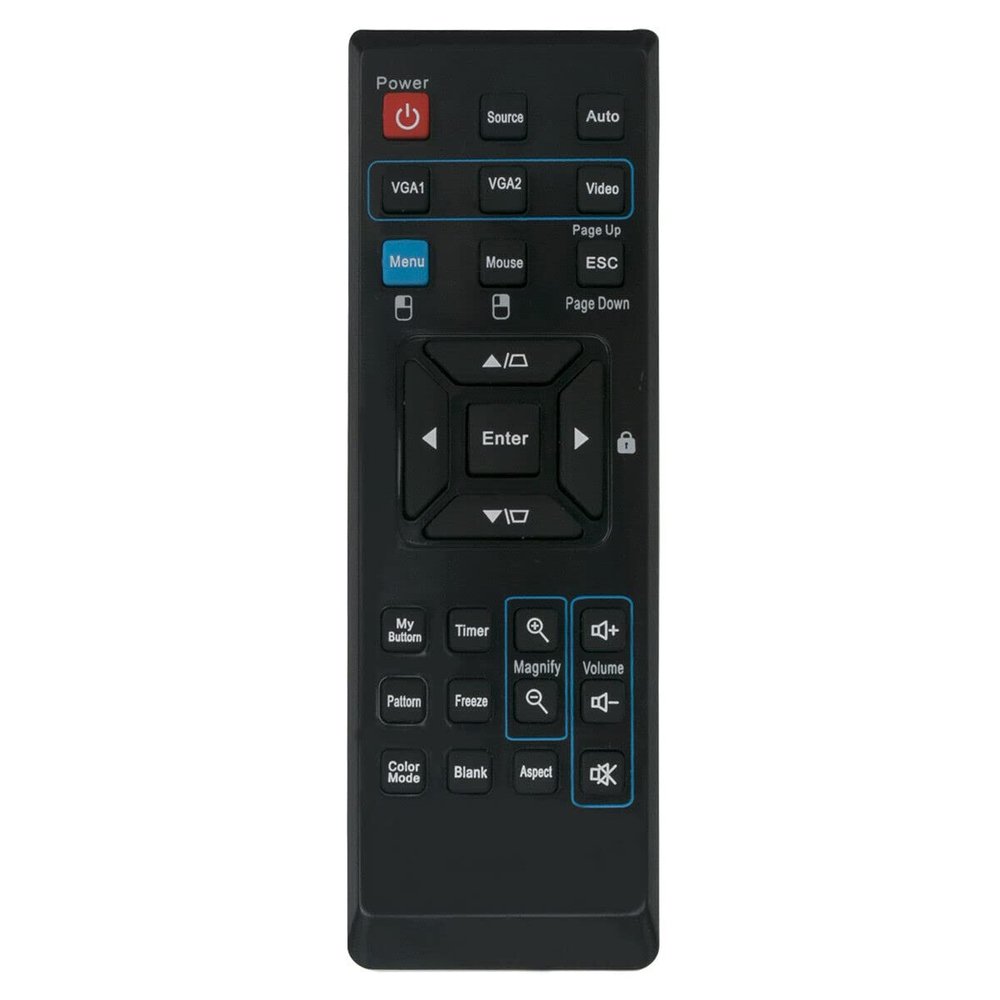 NTQinParts Replacement Remote Control Controller for Viewsonic Projector PJD5233 PJD5523W PJD5123 PJD5223 PJD5221 PJD5133