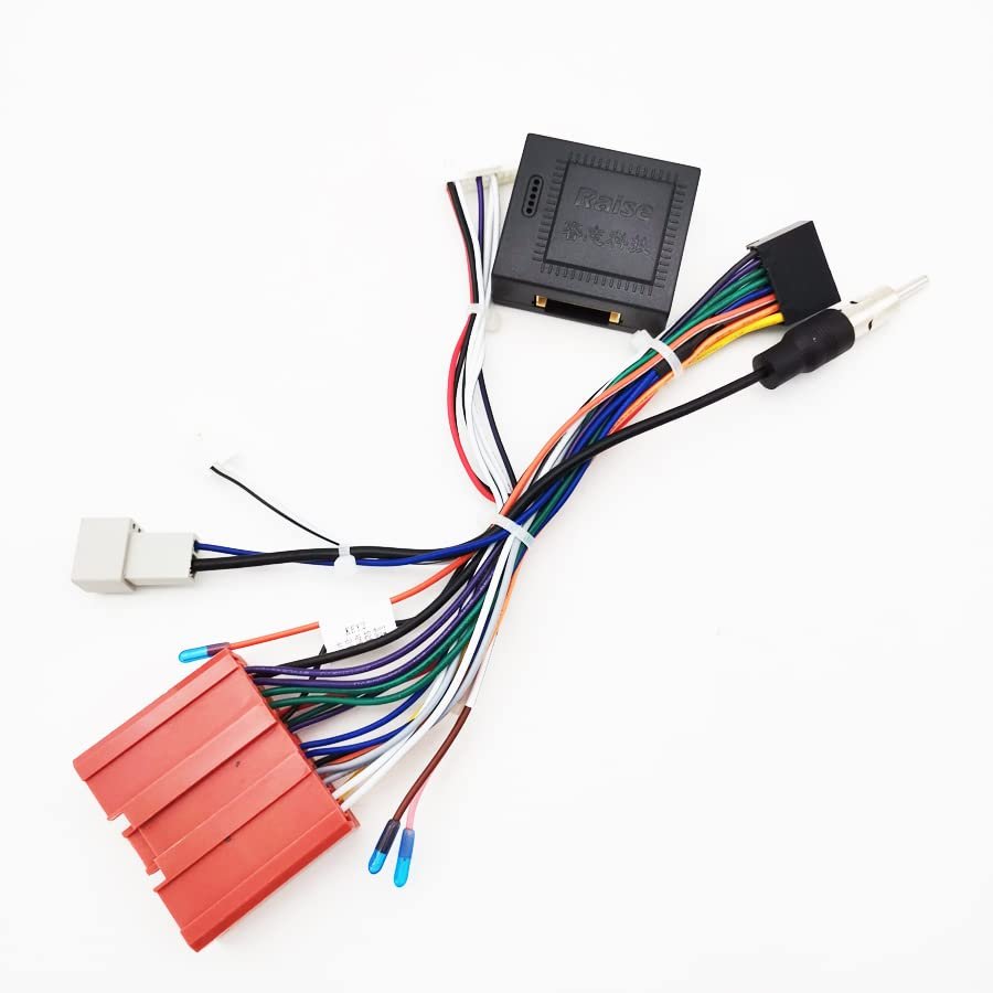 16pin Car Radio Stereo Wiring Harness Power Cable with Canbus for Mazda 3 5 6 CX-7