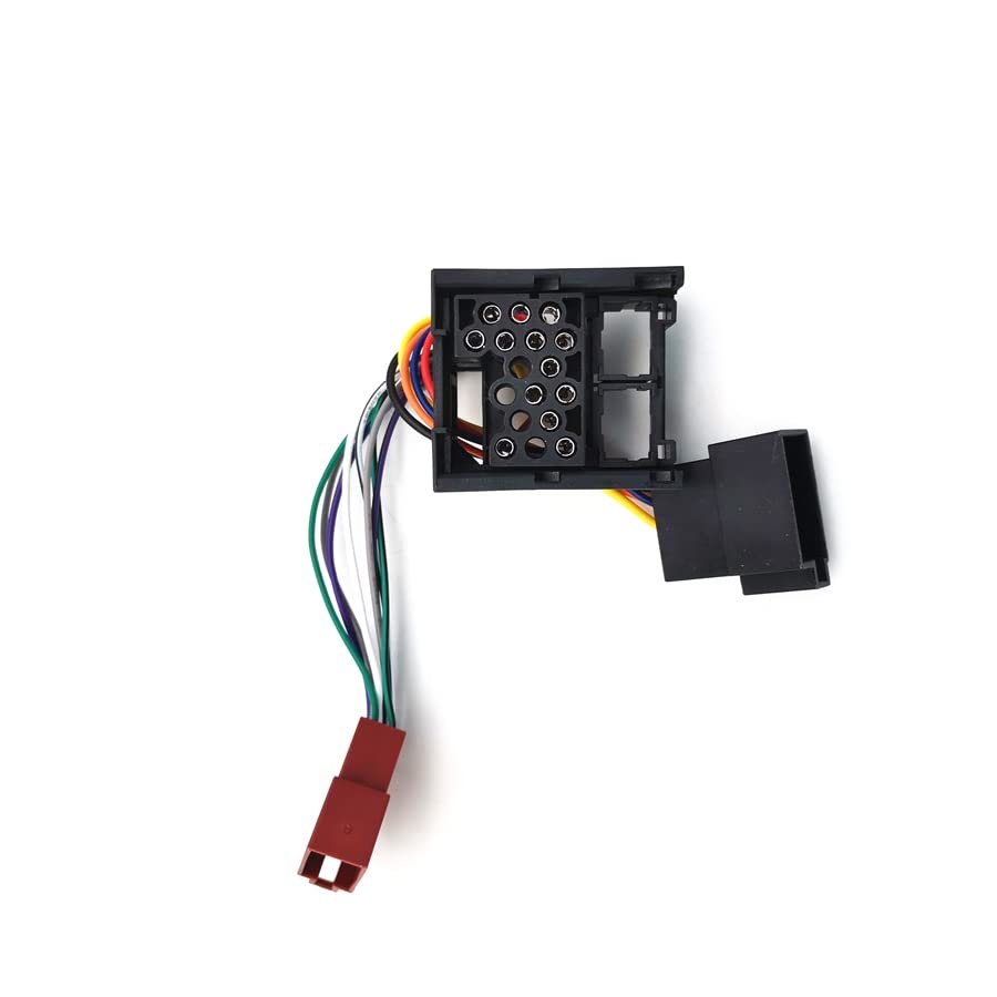 Car Radio Wire Harness ISO Adapter Cable for BMW E46 E39 E56 X5 Mini Land Rover