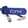 Eonvic High-Density HD-SDI Cable for Blackmagic Video Assist Right Angle Micro BNC Male to Standard BNC Female 60CM view 1