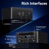 Intel NUC 12 Pro, for ASUS NUC12 Pro Wall Street Canyon Mini PC, 16GB RAM, 512GB SSD, Intel Core i7-1260P CPU (18M Cache, up to 4.70 GHz), WiFi 6E, BT 5.2, 2*Thunderbolt 4, Win 11 Pro(NUC12WSHi7) view 4