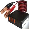 12V 24V to USB USB-C Buck Conversion Charger Multi Port Adapter Output DC 5V 12A 60W view 1