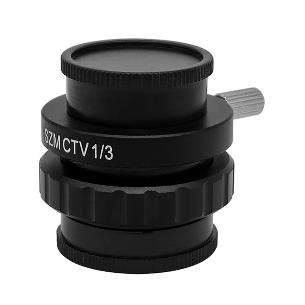 Lab Microscope Slides SZMC TV1/2 TV1/3 CTV Adapter 0.5X 0.35X 1X Adapter for Trinocular Stereo Microscope Accessories Microscope Parts (Color : SZMCTV 13)