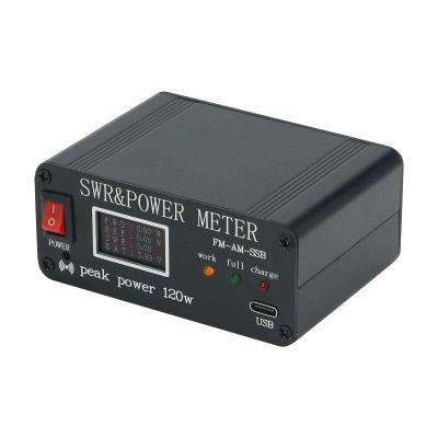 1*Power Watt Meter SWR & Power Meter Peak Power 120W FM-AM-SSB SWR 1.8MHz-50MHz