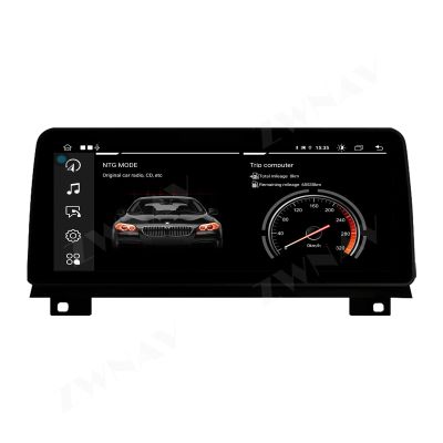 ZWNAV Android 11 Car Stereo 12.3" Touch Screen for BMW 6 Series F01 F02 7 Series 2013-2017 NBT,8+128GB,Wireless Carplay,4G LTE