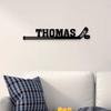 Custom Hockey Stick Night Light With Name Personalized Hockey Player Name Metal Sign Lamp Wall Art Led Lamp for Boys Kids Ice Hockey Lover Xmas Birthday Gifts Home Decor (Hockey Stick- Wood 2) view 2