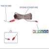 6X Extender Speaker Home Theater Cord Sound Wire Cable Red Gray Compatible with Sony Home Cinema System view 3