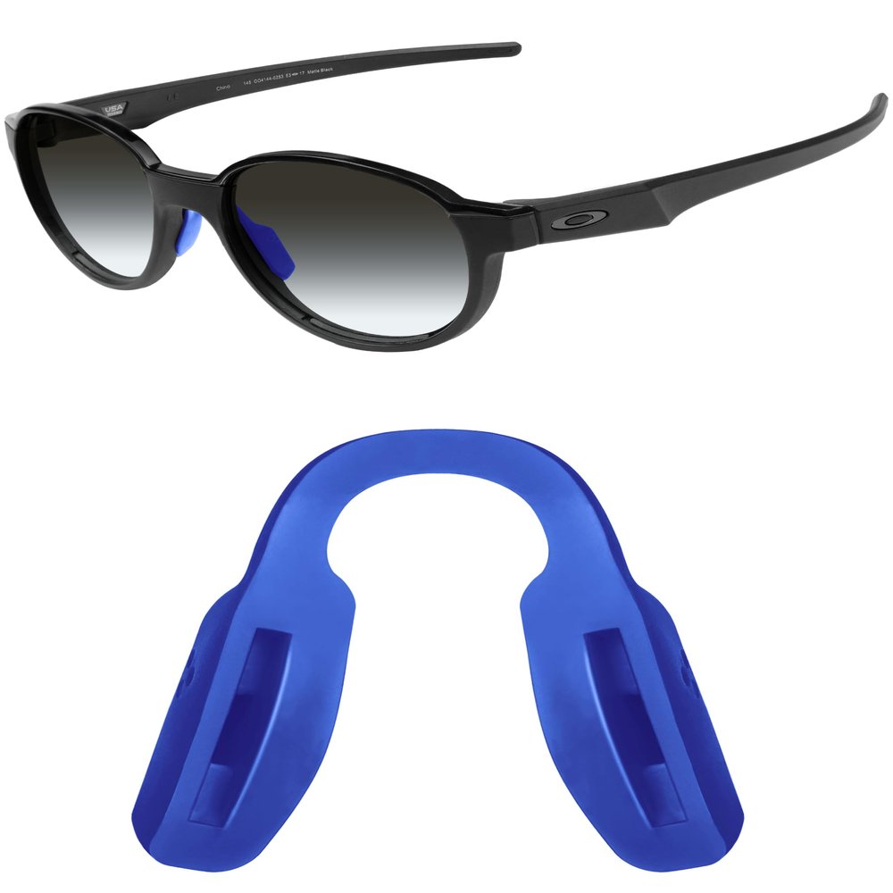 Mryok Replacement Nose Pieces Nose Pads for Oakley Sutro TI OO6013 / Sutro TI Sweep OO6025 Sunglasses - Blue