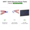 Mryok Replacement Nose Pieces Nose Pads for Oakley Sutro TI OO6013 / Sutro TI Sweep OO6025 Sunglasses - Blue view 4