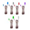6X Extender Speaker Cables Red Gray Compatible with Sony Home Cinema Theater System view 1