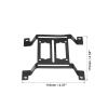 MECCANIXITY Water Cooling Pump Radiator Support Holder, Arched Water Pump Bracket 116x115mm Black Pack of 2 view 2