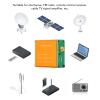 1.95GHz at 20dB Low Noise Amplifier, 0.1MHz6GHz Full Band RF Power Preamplifier, SMA Female RF Wideband Amplifier Broadband Module Receiver for Shortwave, FM Radio(Shipped with Built in Battery) view 4