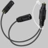 1x2 Digital Audio Splitter, Toslink Digital Fiber Optic Audio Splitter 1 Male Input 2 Female Output (for Home Theatre, Xbox, PS3/PS4) view 1