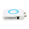 Dilwe RF Modulator Coaxial Adapter, M65A NTSC HD VHF Demodulator Converter with Cable, HD Input, AV Output, RF Output for CATV System view 4