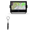 BoxWave Stylus Pen Compatible with Garmin GPSMAP 923 - Bullet Capacitive Stylus, Mini Stylus Pen with Keyring Loop - Jet Black view 1