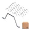 ICC 3" Metal Cable Management D-Ring, 25-Pack  Horizontal & Vertical Wall Cable Organizer, Cable Hanger & Wire Loop for Structured Wiring view 1