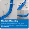 ICC 3" Metal Cable Management D-Ring, 25-Pack  Horizontal & Vertical Wall Cable Organizer, Cable Hanger & Wire Loop for Structured Wiring view 4