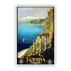 Squiddy Taormina Italia Vintage Travel - Vinyl Sticker Decal for Phone, Laptop, Water Bottle (4" high) view 1