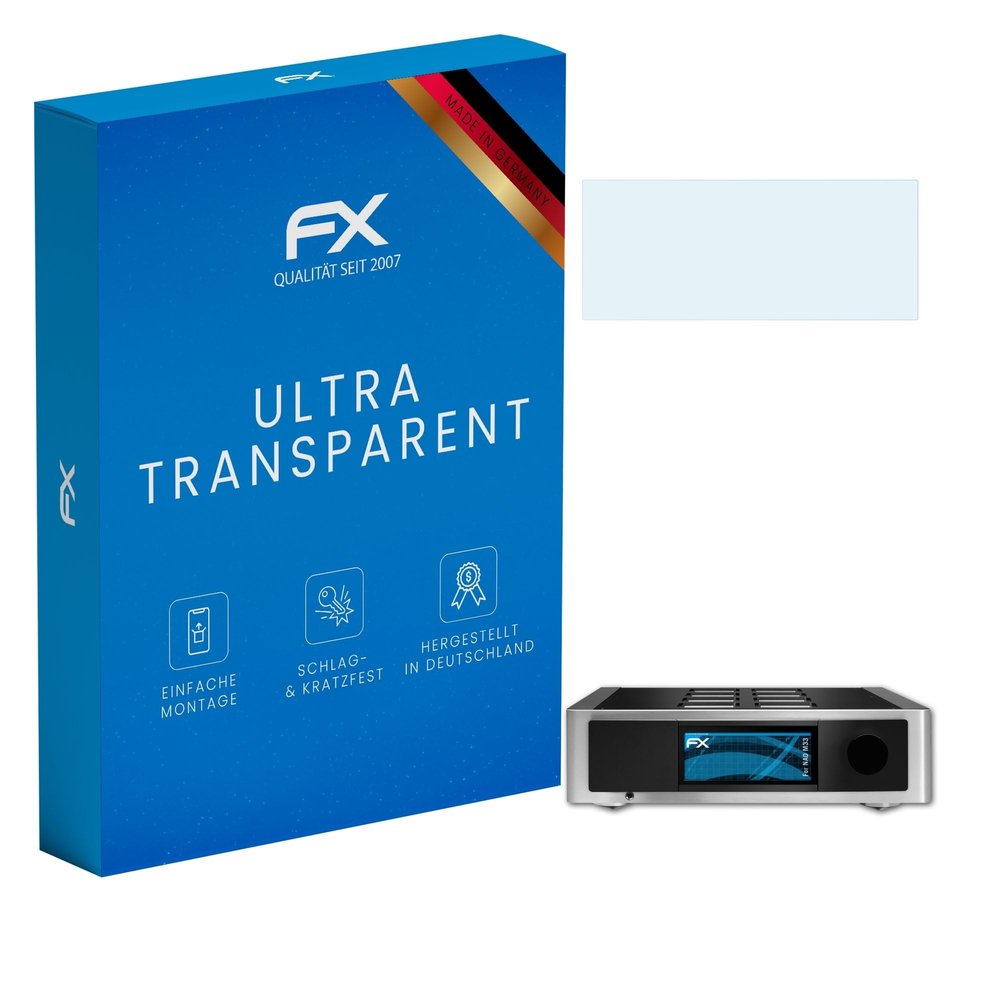 atFoliX Screen Protection Film compatible with NAD M33 Screen Protector, ultra-clear FX Protective Film (3X)