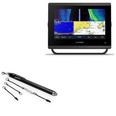 BoxWave Stylus Pen Compatible with Garmin GPSMAP 723xsv - EverTouch Capacitive Stylus, Fiber Tip Capacitive Stylus Pen - Jet Black