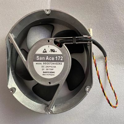 1 PCS 9SG5724A5D63 DC24V 2.6A 17215051mm Cooling Fan