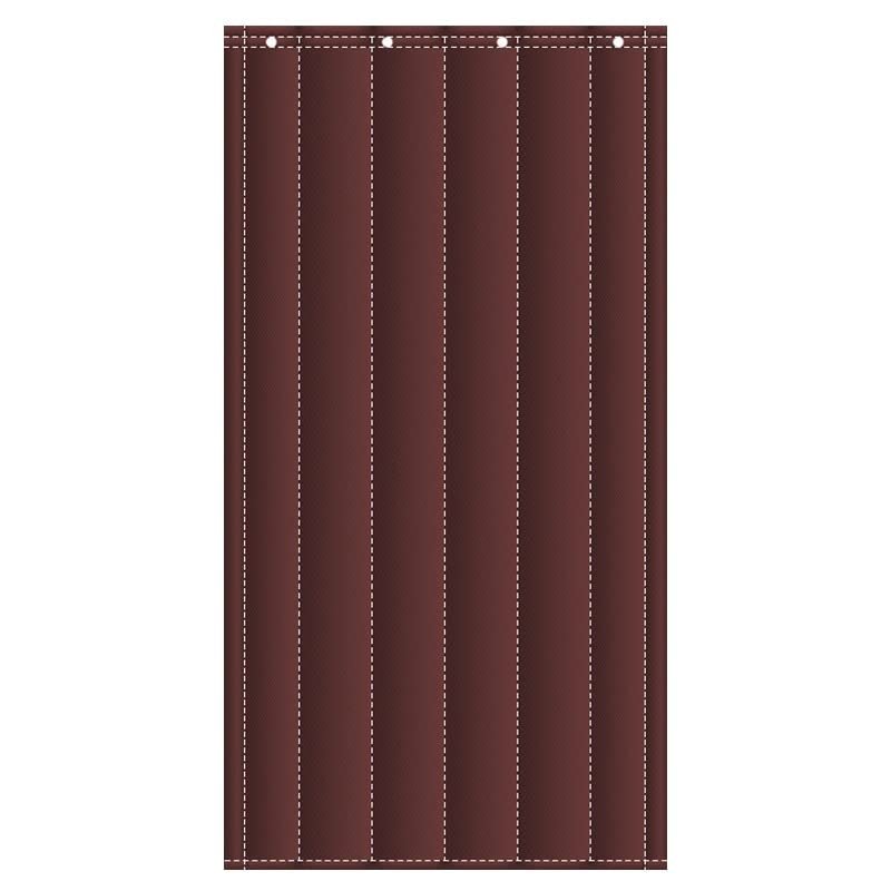 Thermal Insulated Door Curtain,Winter Doorway Cover Screen, Thicken Polyester Fiberfill,PU Material Durable Windproof Waterproof Door Screen, Weighted Bottom