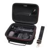 LTGEM Camera Case Compatible with Sony ZV-1F / ZV-1 / ZV-1 II Vlog Digital Camera, Tripod, Microphone and Vlogger Accessory Kit with Shoulder Strap, Black view 1