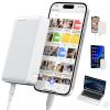 NEWQ Hard Drive for Phone & Computer: USB Flash Storage Device Photo Memory Stick for iPhone, iPad, MacBook Compatible with Apple iOS & Android Cellphone Backup Pictures, Videos, Etc (1, TB) view 1