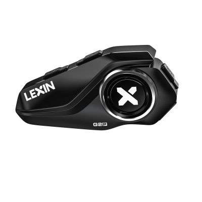 LEXIN G2P Motorcycle Helmet Bluetooth Headset, Group Intercom Communication System, FM Radio/ 6 Shells/Universal Pairing/Private Talk/Noise Cancellation, Fit for Snowmobile/ATV, 1 Pack