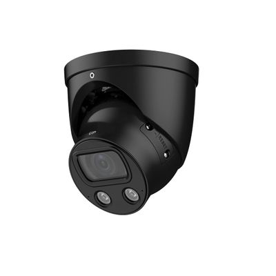 EmpireTech Surveillance & Security Cameras 4K Full-Color Ultra Low Light 8MP 1/1.2" CMOS Smart AI Turret IP Camera 1/1.2" CMOS,Built-in Mic,Motion Detection,PoE and ePoE,IPC-Color4K-T 2.8mm-Black