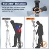 Tydeux Right Angle Viewfinder - 360Rotating and 1X/2.5X Magnification Camera Viewfinder with 6 Mounting Adapters for DSLR Camera Such as Canon, Nikon, Pentax, Minolta, Dynax, Samsung view 4