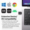 Kensington CA1010 USB-C to USB-A Adapter, M/F Adaptor, Premium USB-C to USB-A Adapter, Plug & Play, Super-Fast Data Transfer up to 5Gbps, High Speed Charger Adapter (K33477WW) view 3