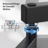 Pipishell Full Motion TV Wall Mount for Most 37-75 inch TVs, Wall Mount Bracket with Dual Articulating Arms, Swivel, Tilt, Max VESA 600x400mm up to 100 lbs, TV Mount Fits 12/16 Wood Studs, PILF6 view 3