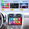 2G+64G Car Radio Carplay for Toyota Corolla 2009 2010 2011 2012 2013, Rimoody Android Car Stereo Android auto GPS WiFi 9 Touch Screen BT/FM HiFi Mirror Link RCA USB SWC Backup Camera view 2