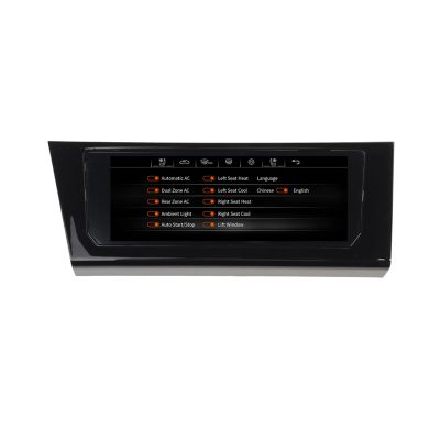 MOOKAKA A/C Control Panel Climate Control for Volkswagen Sagitar 2018-2022,Voice Control 6.9 inchAir Temperature Control,Car Fragrance Car Climate Control Panel(Manual AC)
