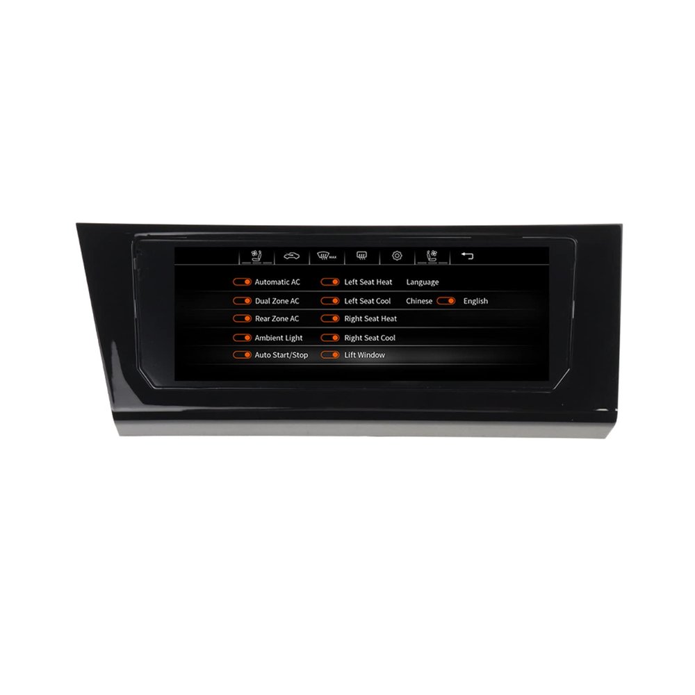 MOOKAKA A/C Control Panel Climate Control for Volkswagen Sagitar 2018-2022,Voice Control 6.9 inchAir Temperature Control,Car Fragrance Car Climate Control Panel(Manual AC)