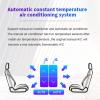 MOOKAKA A/C Control Panel Climate Control for Volkswagen Sagitar 2018-2022,Voice Control 6.9 inchAir Temperature Control,Car Fragrance Car Climate Control Panel(Manual AC) view 3