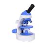 Microscope Kit Zoom Monocular Biological Microscope Accessories Microscope Lens Adapters (Color : Blue) view 1