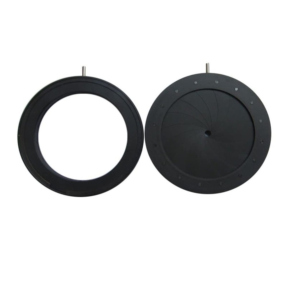 Microscope Kit Diaphragm Amplifying Diameter Zoom Aperture Condenser Camera Lens Microscope Lens Adapters (Color : ID024)