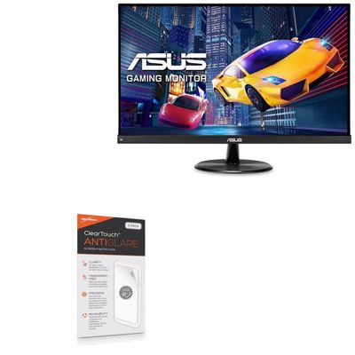 BoxWave Screen Protector Compatible with ASUS VP249QGR - ClearTouch Anti-Glare (2-Pack), Anti-Fingerprint Matte Film Skin