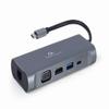 Gembird USB Type-C 7-in-1 Combi Adaptor Space Grey view 1