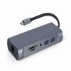 Gembird USB Type-C 7-in-1 Combi Adaptor Space Grey view 2