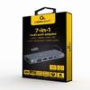 Gembird USB Type-C 7-in-1 Combi Adaptor Space Grey view 4
