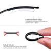 ToughAsNails Low Bridge Fit Black Replacement Nose Pads Pieces for Oakley Activate OX8173/Activate Asian Fit OX8169F Glasses view 4